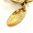 Louis Vuitton Porte Cles LV Facet Metal Gold Key Holder — view 3