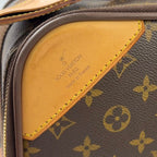 Louis Vuitton Pegase 55 Travel Bag Leather Brown Light Gold — view 4