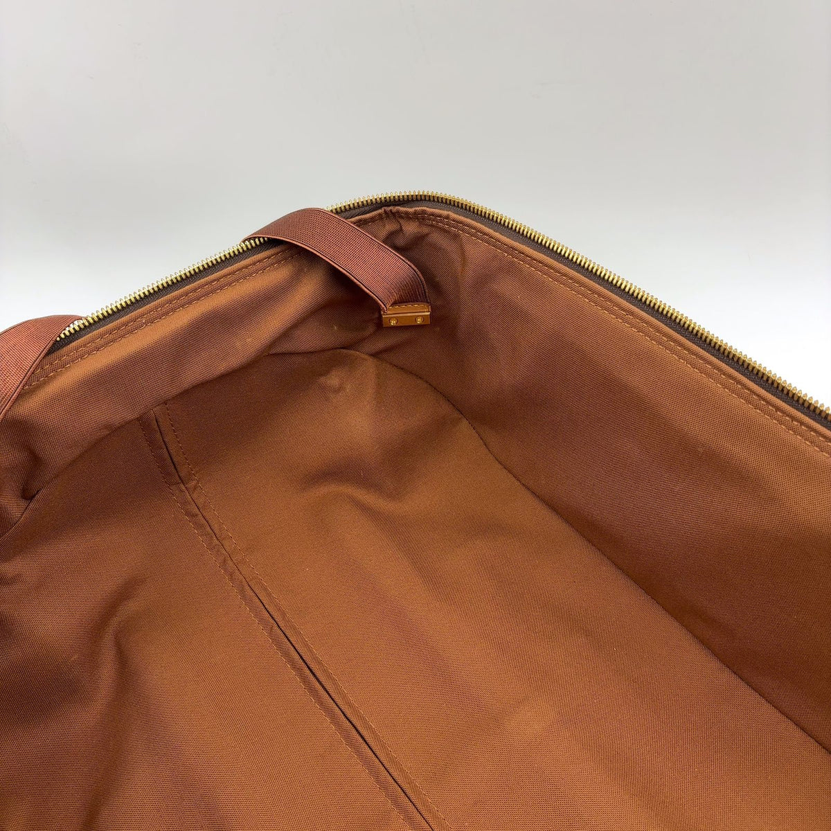 Louis Vuitton Pegase 55 Travel Bag Leather Brown Light Gold — view 6