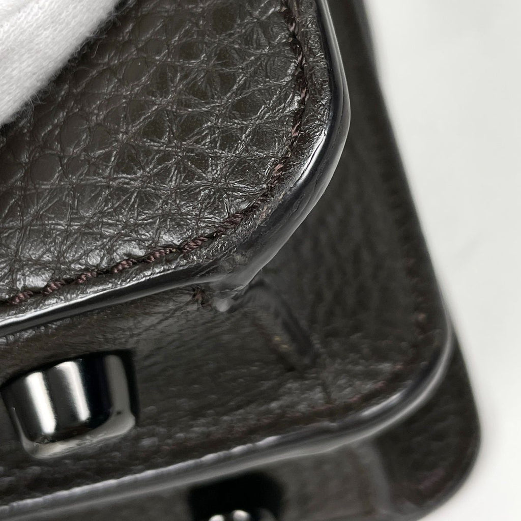 Fendi Handbag Peekaboo ISeeU 2-Way Leather Brown — view 3