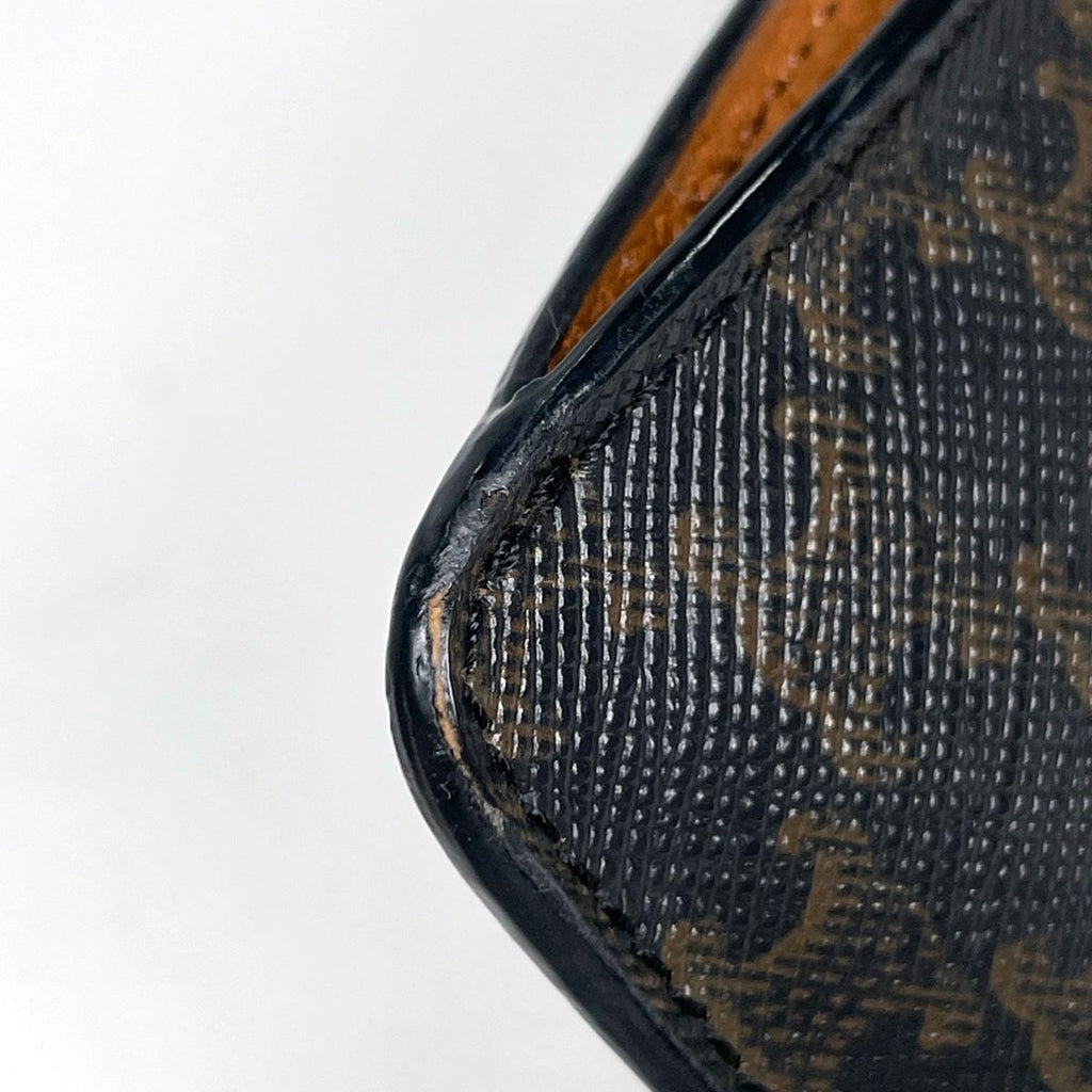 Celine Shoulder Bag Macadam Brown — view 3