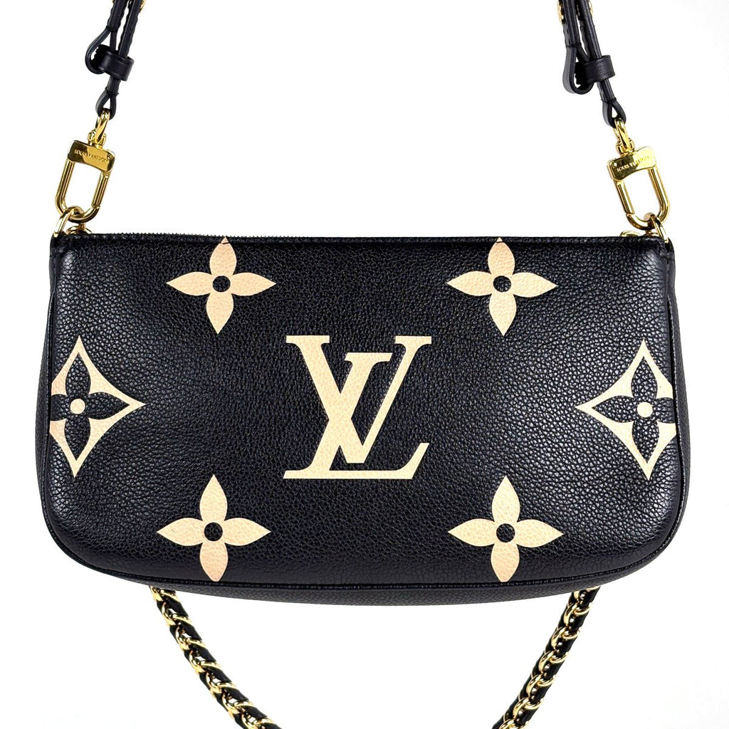 Louis Vuitton Multi Pochette Accessoires Shoulder Bag 2-Way Bicolor Monogram — view 3