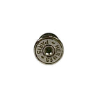 Hermes Earrings H Equipe Dark Brown Gray — view 4