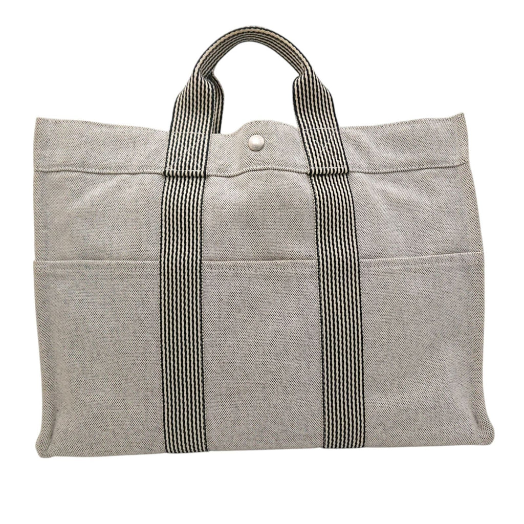 Hermes Fourre Tout PM Tote Bag Gray — view 2