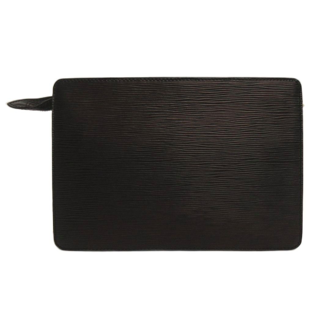 Louis Vuitton Epi Pochette Homme Clutch Black — view 3