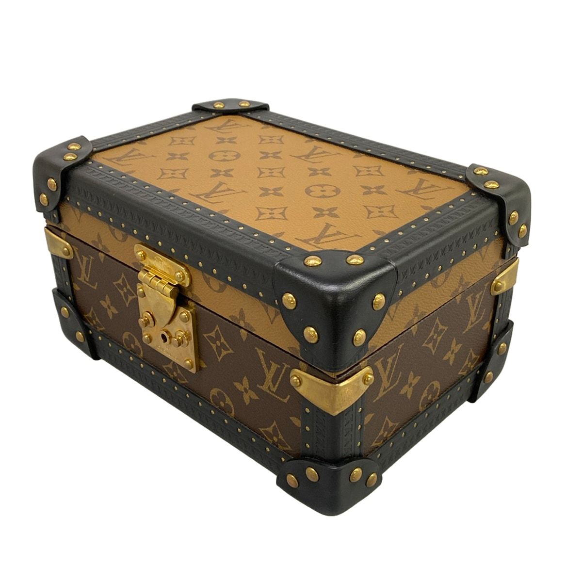 Louis Vuitton Case Coffret Tresor Brown Shoulder Bag — view 5