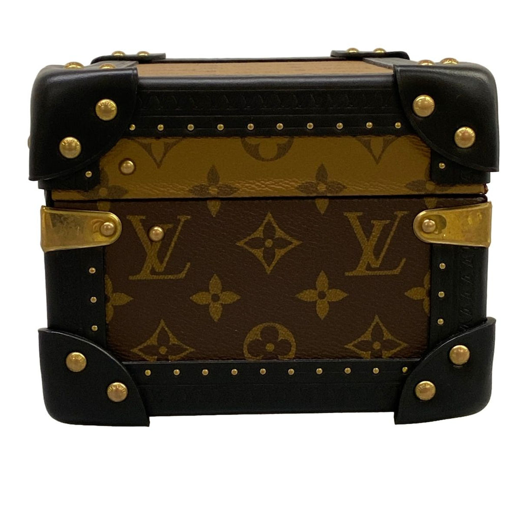 Louis Vuitton Case Coffret Tresor Brown Shoulder Bag — view 3