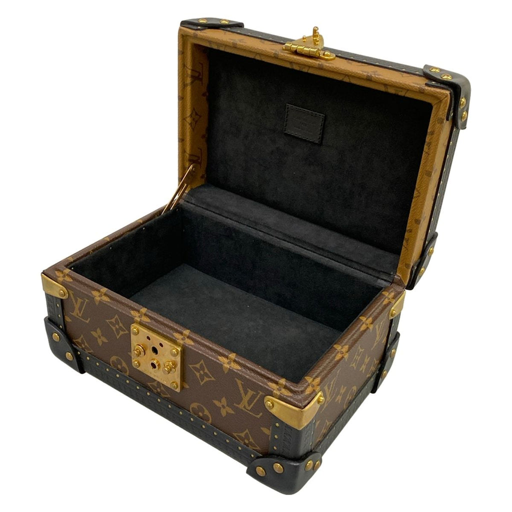 Louis Vuitton Case Coffret Tresor Brown Shoulder Bag — view 6