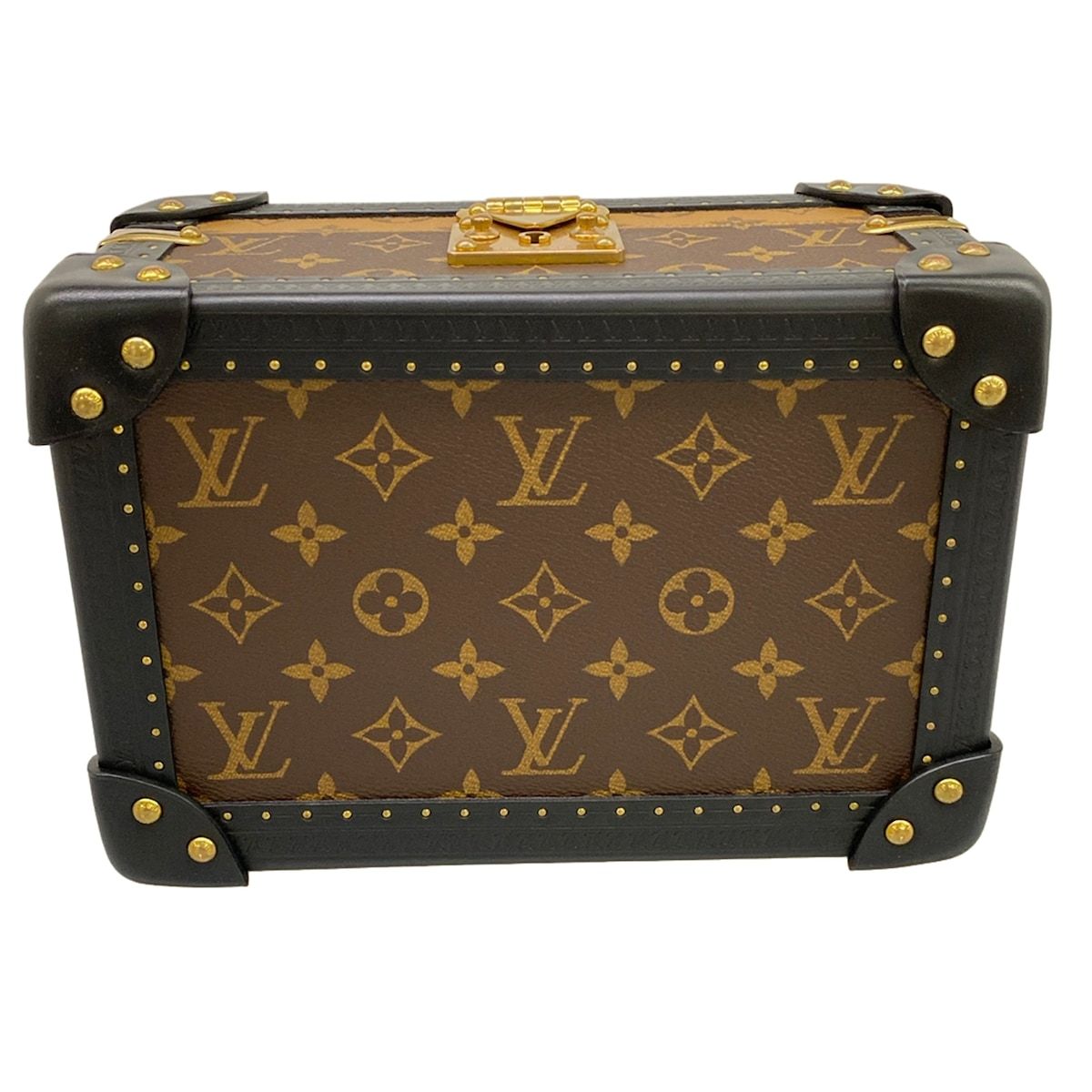 Louis Vuitton Case Coffret Tresor Brown Shoulder Bag — view 4