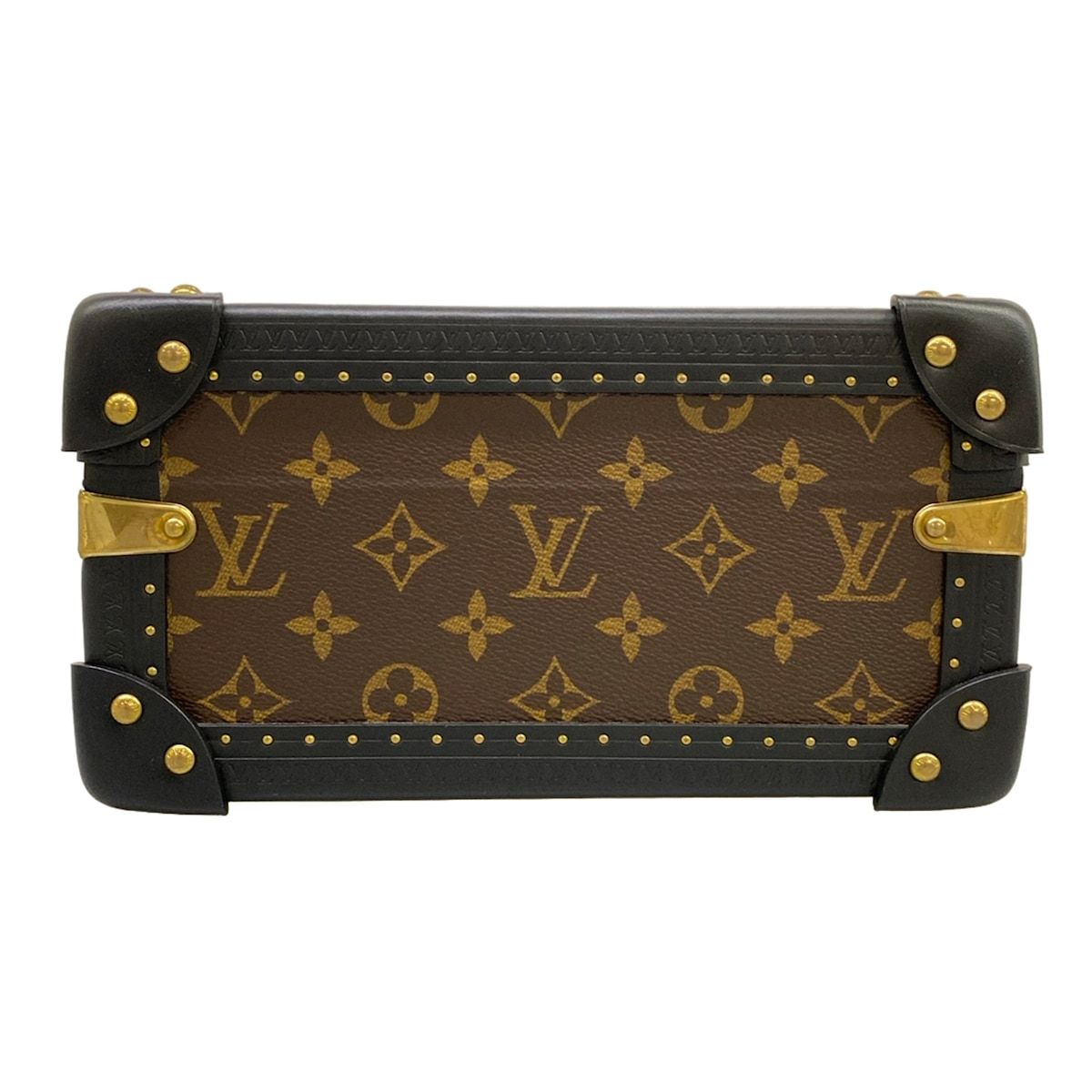 Louis Vuitton Case Coffret Tresor Brown Shoulder Bag — view 2