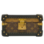 Louis Vuitton Case Coffret Tresor Brown Shoulder Bag
