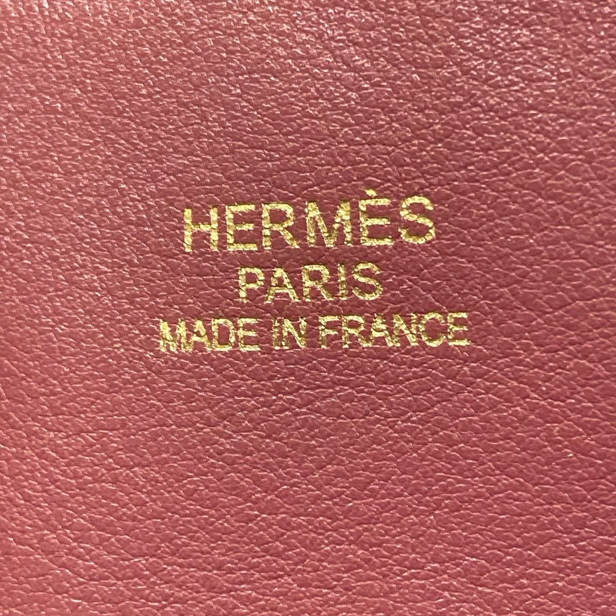 Hermes Tote Bag Double Sens 28 Pink Reversible — view 8