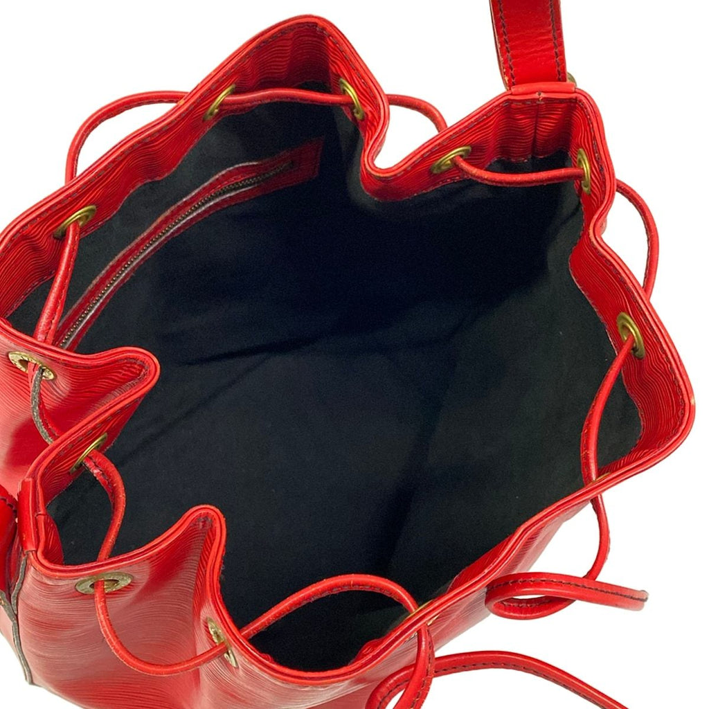 Louis Vuitton Shoulder Bag Epi Noe Castilian Red Leather — view 7