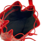 Louis Vuitton Shoulder Bag Epi Noe Castilian Red Leather — view 7