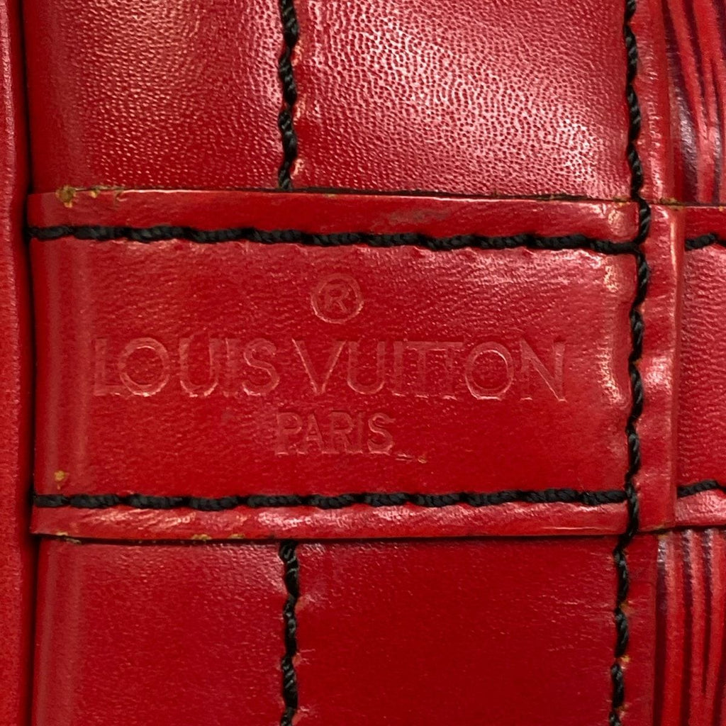 Louis Vuitton Shoulder Bag Epi Noe Castilian Red Leather — view 8