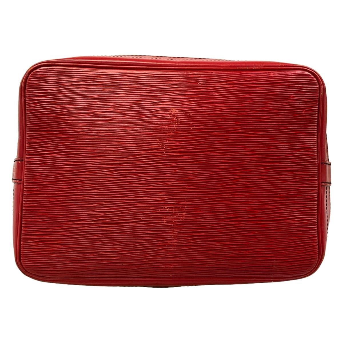 Louis Vuitton Shoulder Bag Epi Noe Castilian Red Leather — view 5