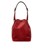 Louis Vuitton Shoulder Bag Epi Noe Castilian Red Leather — view 3