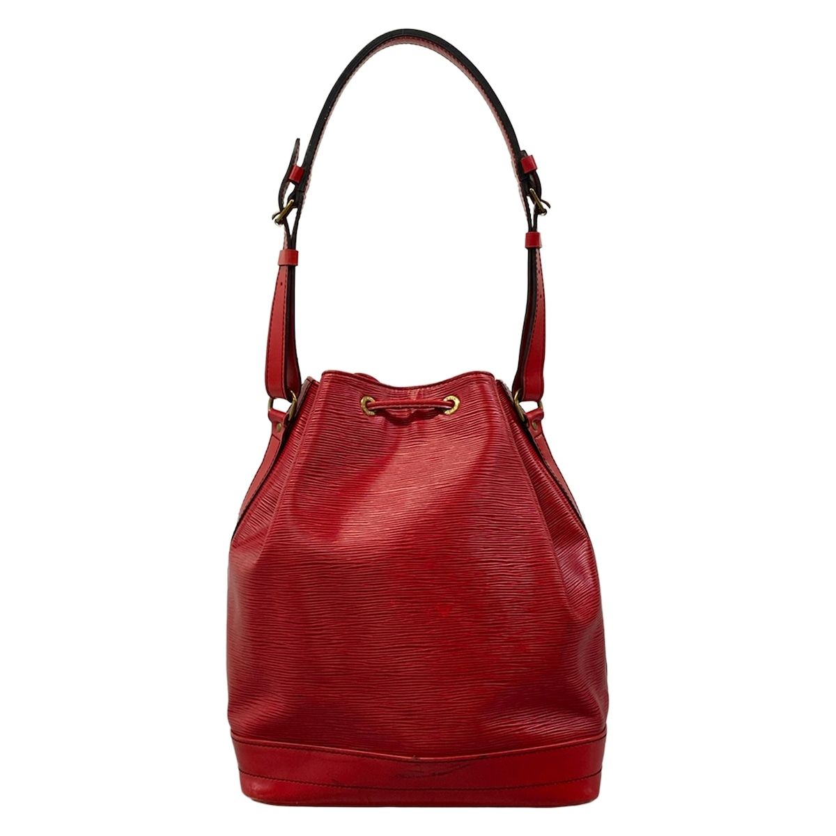 Louis Vuitton Shoulder Bag Epi Noe Castilian Red Leather — view 3