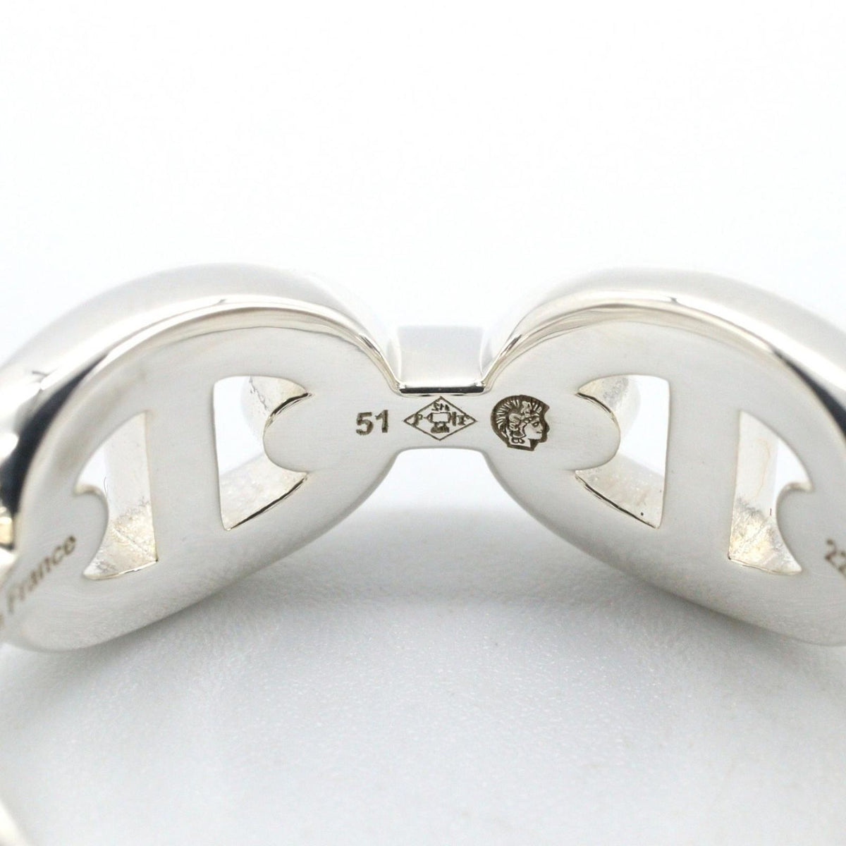 Hermes Ring Chaine D'ancre PM 925 Sterling Silver — view 5