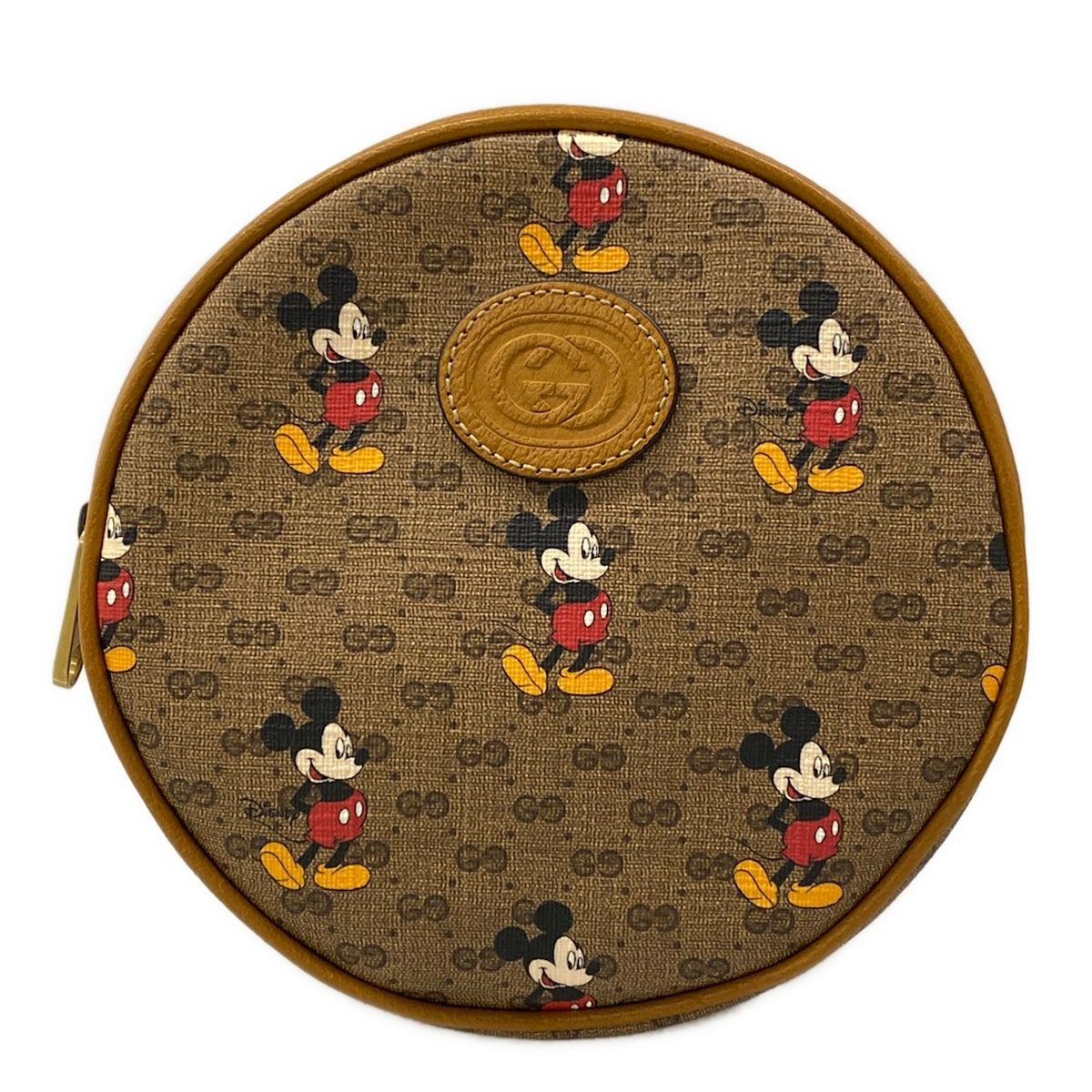 Gucci Backpack Ebony Mini GG Supreme Brown Light Multi Leather