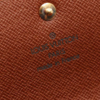 Louis Vuitton Bifold Wallet Pochette Porte Monnaie Credit Monogram Leather — view 4