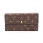 Louis Vuitton Bifold Wallet Pochette Porte Monnaie Credit Monogram Leather