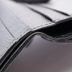 Louis Vuitton Trifold Wallet Portefeuille Zoe Monogram Empreinte Noir Leathere — view 7