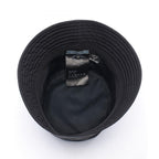 Prada Hat Re-Nylon Triangle Plate Bucket Nylon Hat — view 3