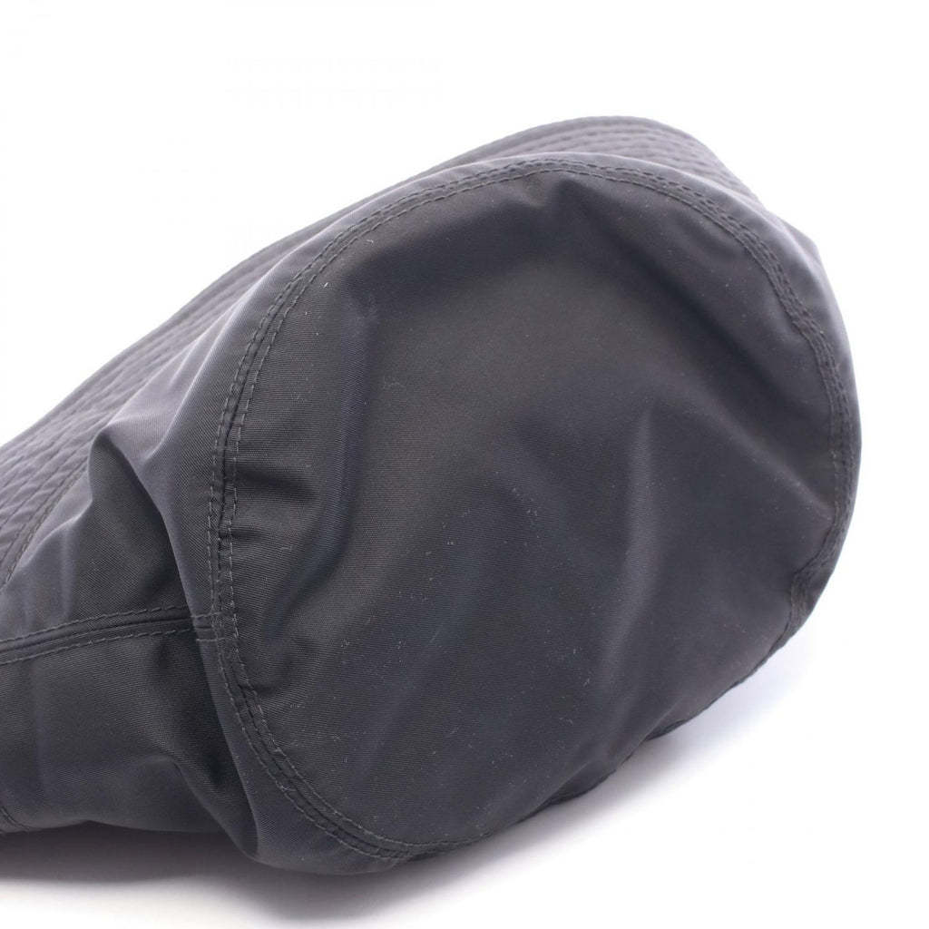 Prada Hat Re-Nylon Triangle Plate Bucket Nylon Hat — view 8
