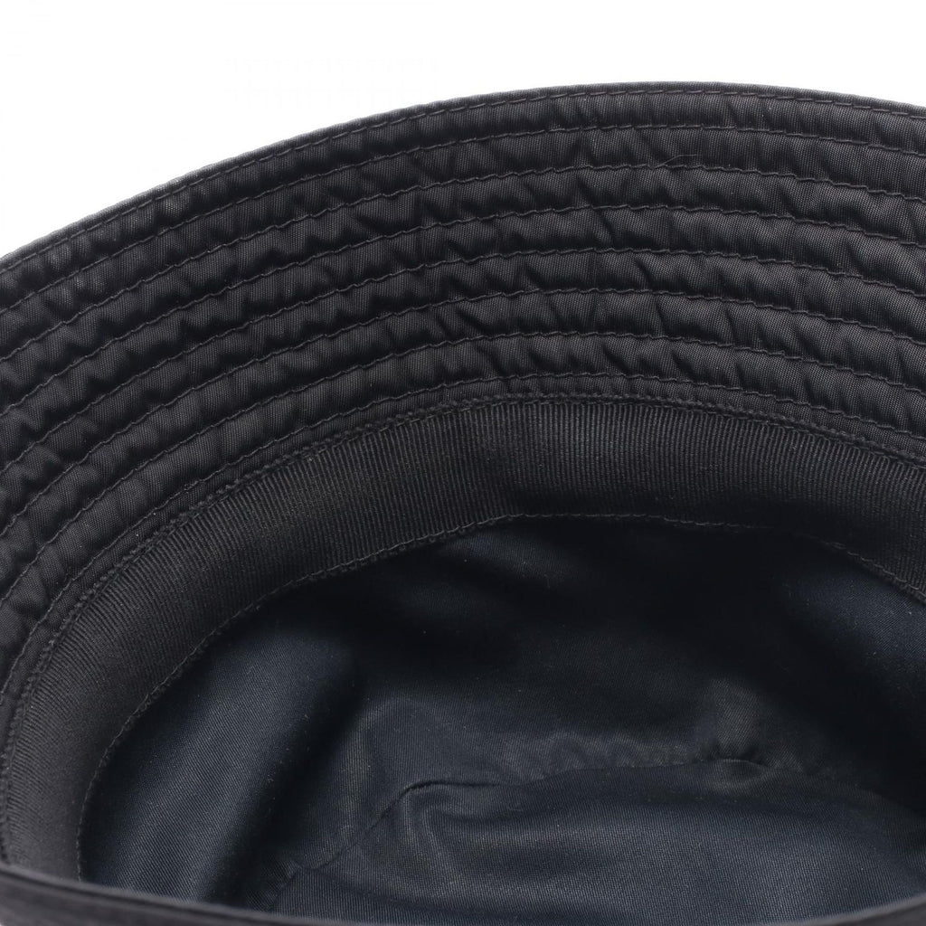 Prada Hat Re-Nylon Triangle Plate Bucket Nylon Hat — view 7