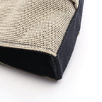 Hermes Handbag Saxo MM Ecru Black — view 7