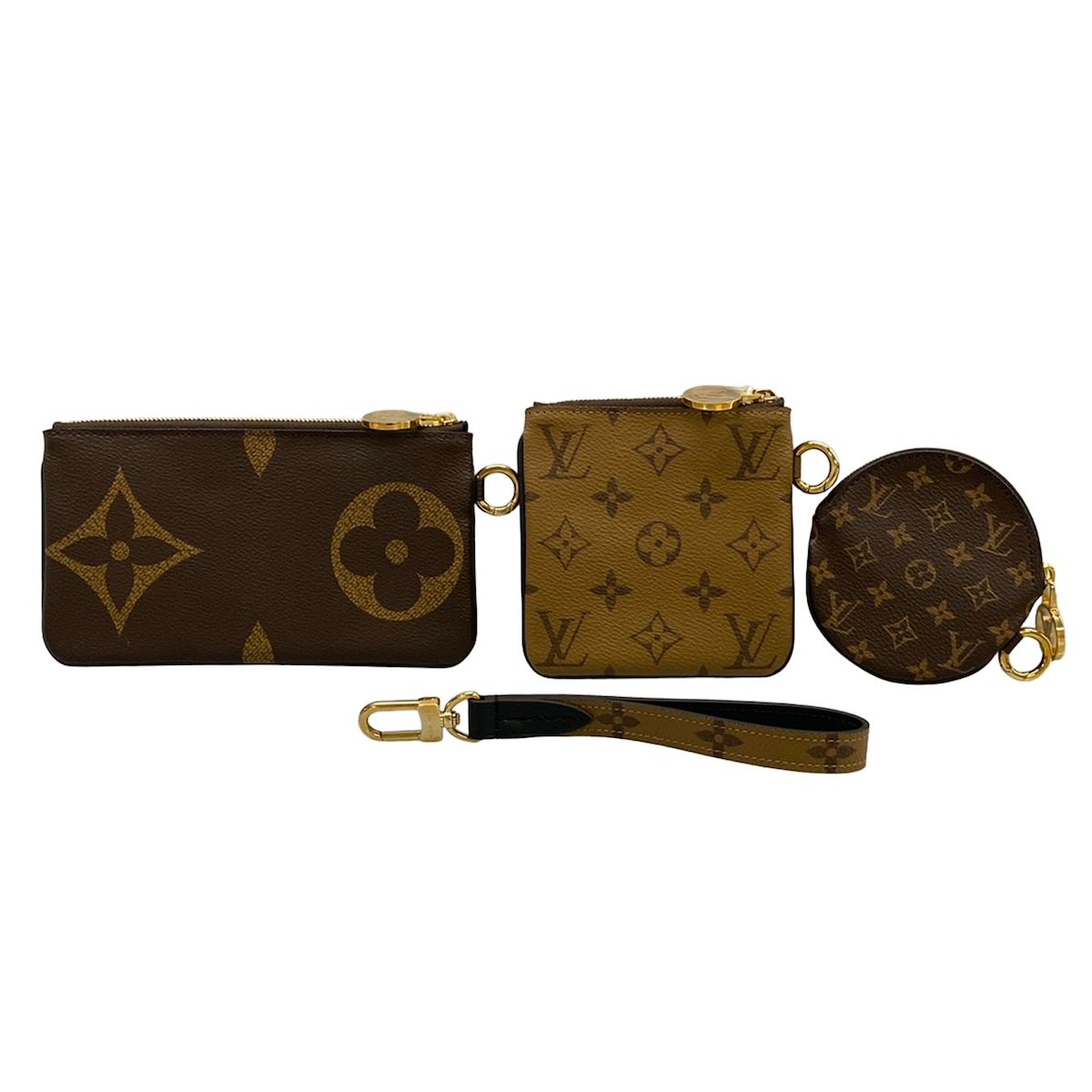 Louis Vuitton Pouch Monogram Reverse Pochette Trio — view 3