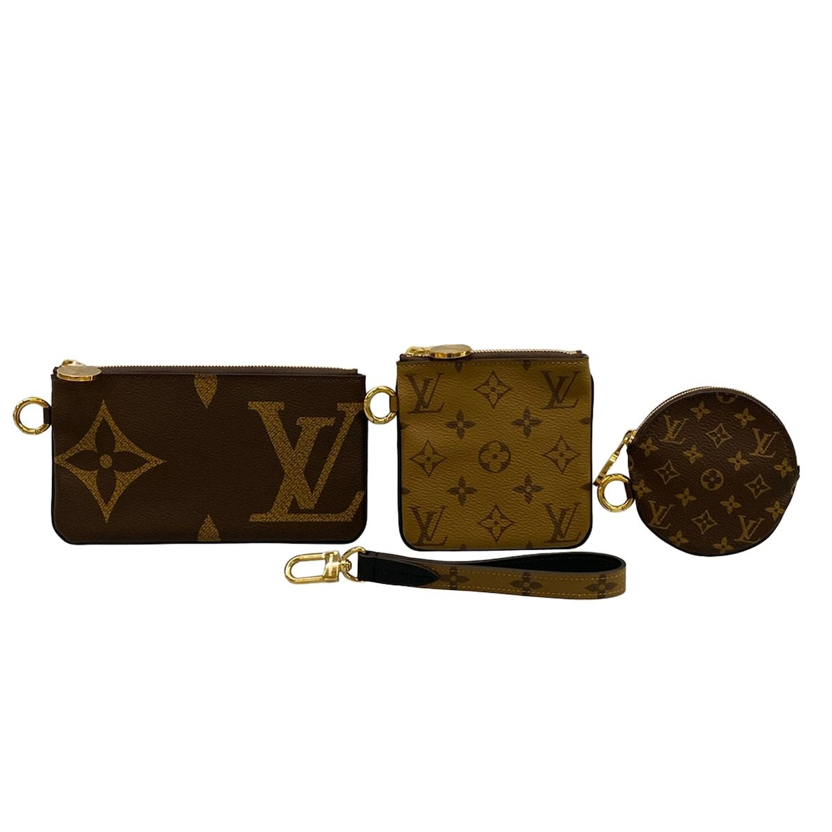 Louis Vuitton Pouch Monogram Reverse Pochette Trio — view 2