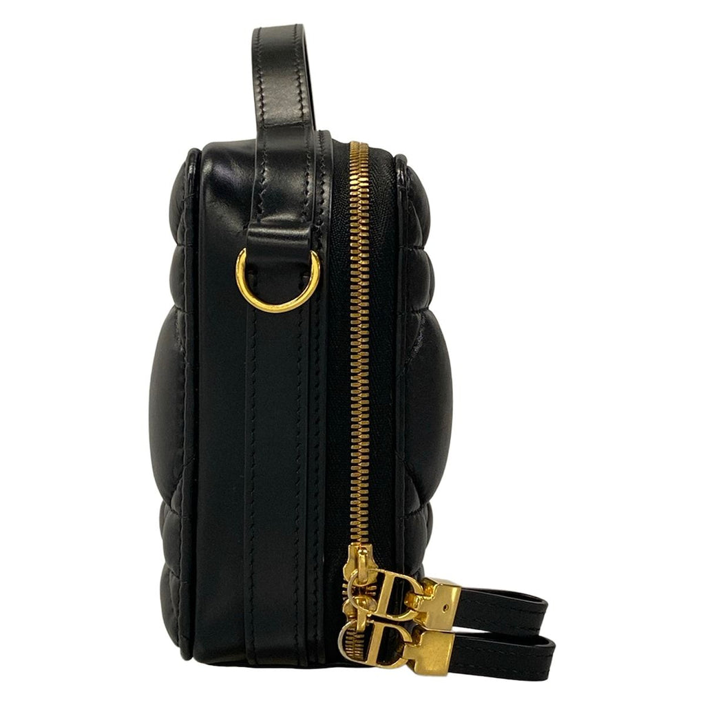 Dior Handbag Caro Black Leather — view 2