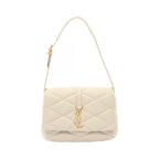 Saint Laurent Paris Shoulder Bag White Leather Le 57