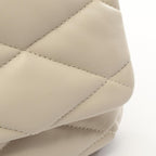 Saint Laurent Paris Shoulder Bag White Leather Le 57 — view 5
