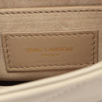 Saint Laurent Paris Shoulder Bag White Leather Le 57 — view 4