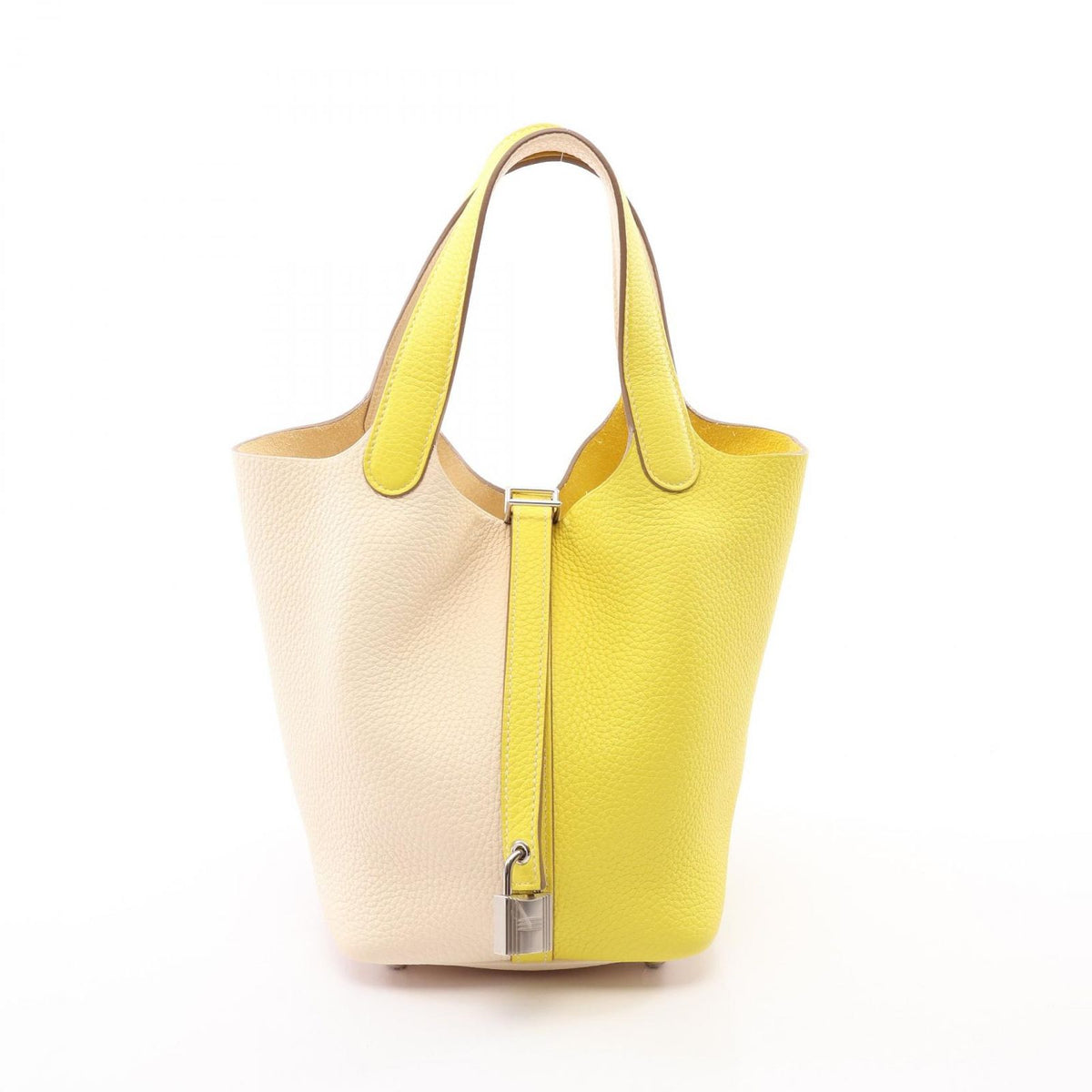 Hermes Handbag Picotin Lock PM Casaque Lime Nata