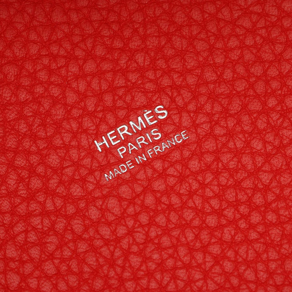 Hermes Handbag Picotin Lock PM Rouge de Coeur — view 4