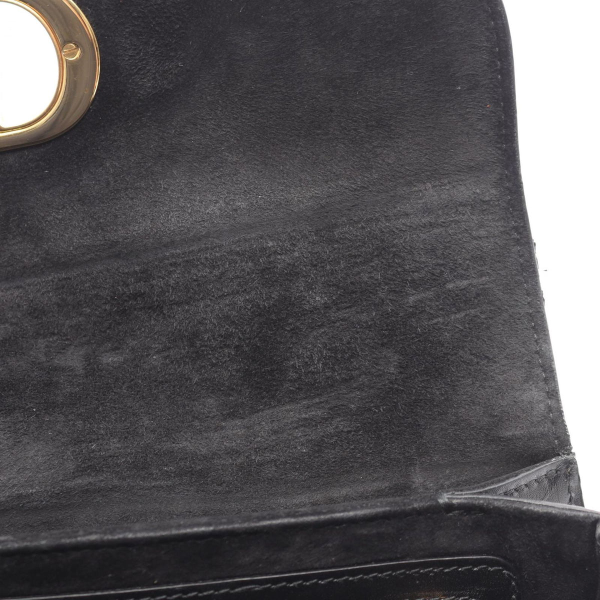 Dior Shoulder Bag 30 Montaigne Avenue Black Leather 30 Small — view 5