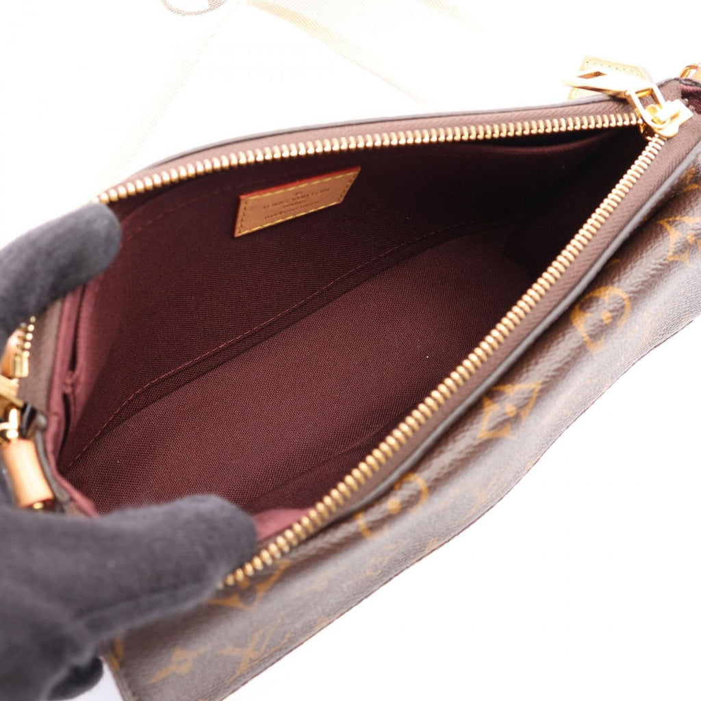 Louis Vuitton Shoulder Bag Monogram Leather — view 3