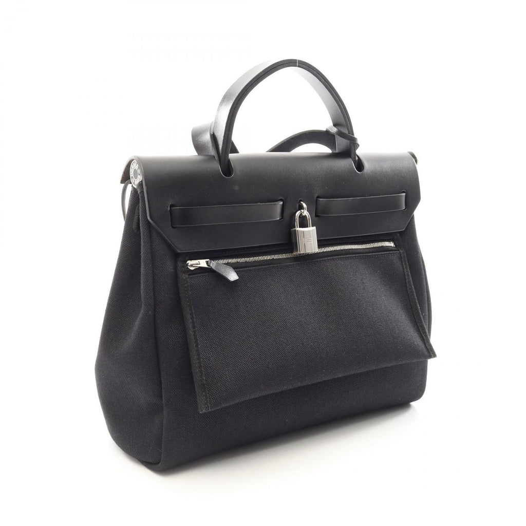 Hermes Handbag Herbag Zip PM 2-Way Black PM — view 2