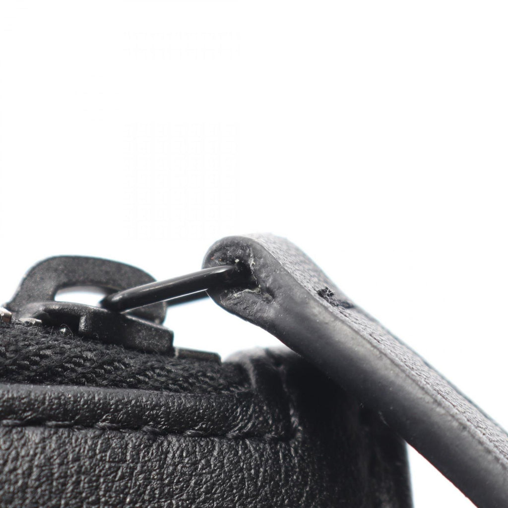 Chanel Coin Purse Quilted Black Leather Fragment Case — view 8