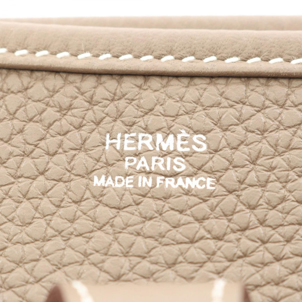 Hermes Shoulder Bag Evelyne 3 Trois PM Etoupe — view 4