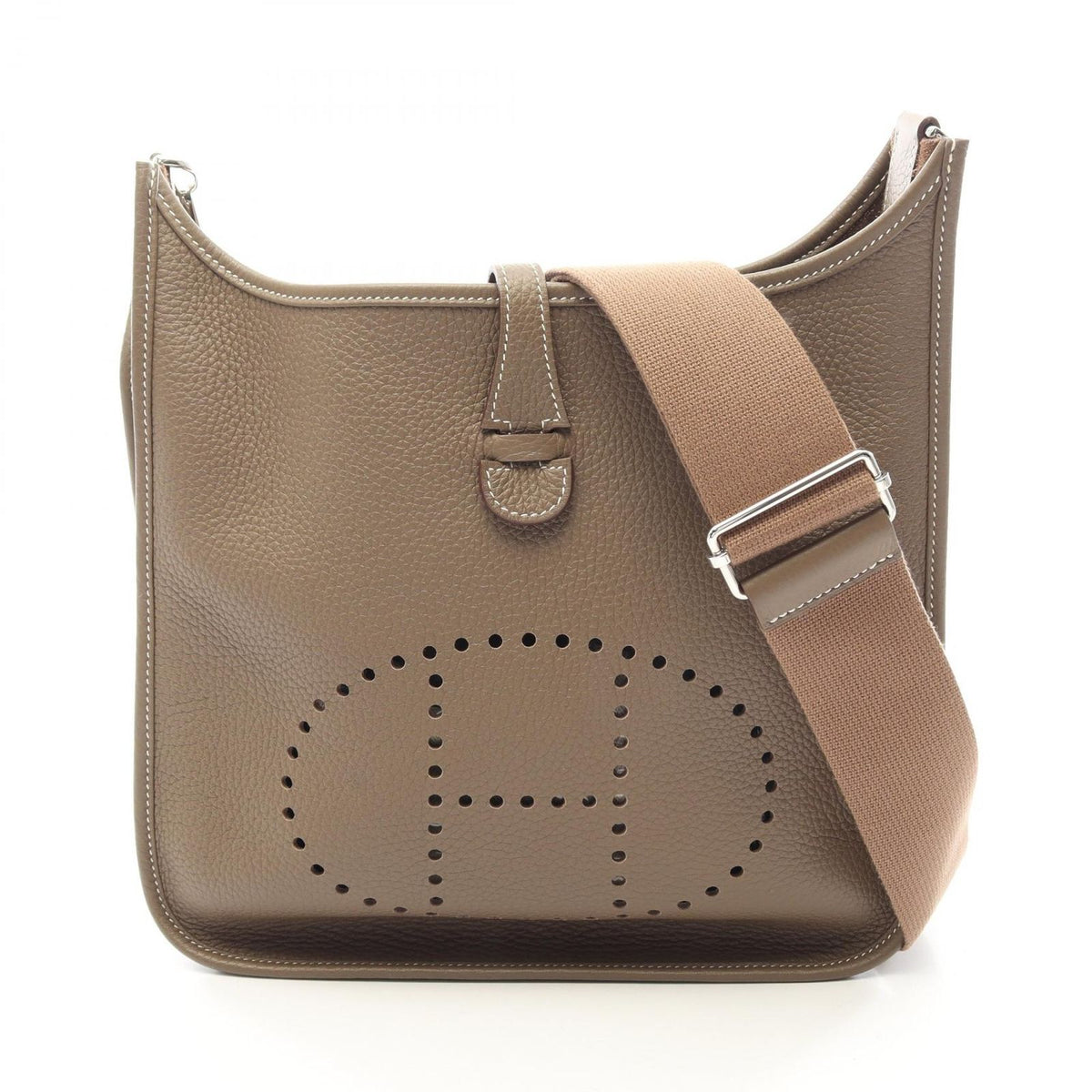 Hermes Shoulder Bag Evelyne 3 Trois PM Etoupe