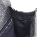 Chanel Shoulder Bag Boy Small Black Caviar Leather Chain — view 6
