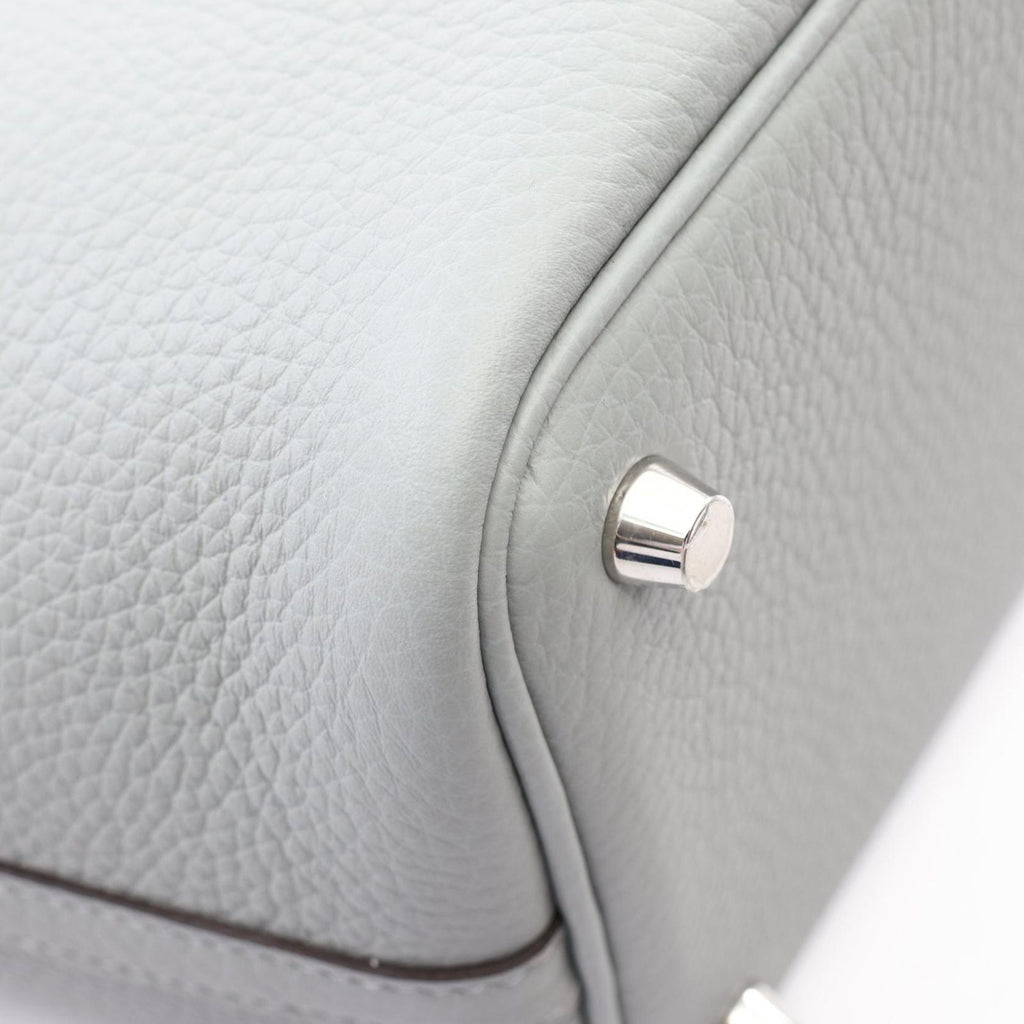 Hermes Handbag Picotin Lock PM Gray Pantin — view 6