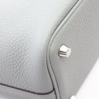 Hermes Handbag Picotin Lock PM Gray Pantin — view 6