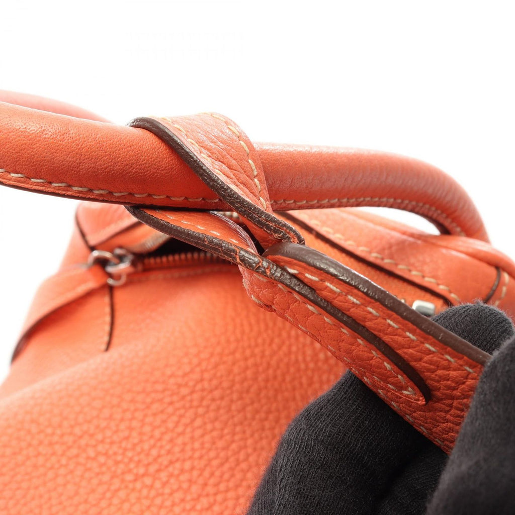 Hermes Shoulder Bag Lindy 30 Crevette — view 8