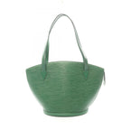 Louis Vuitton Shoulder Bag Saint Jacques Shopping Borneo Green Leather